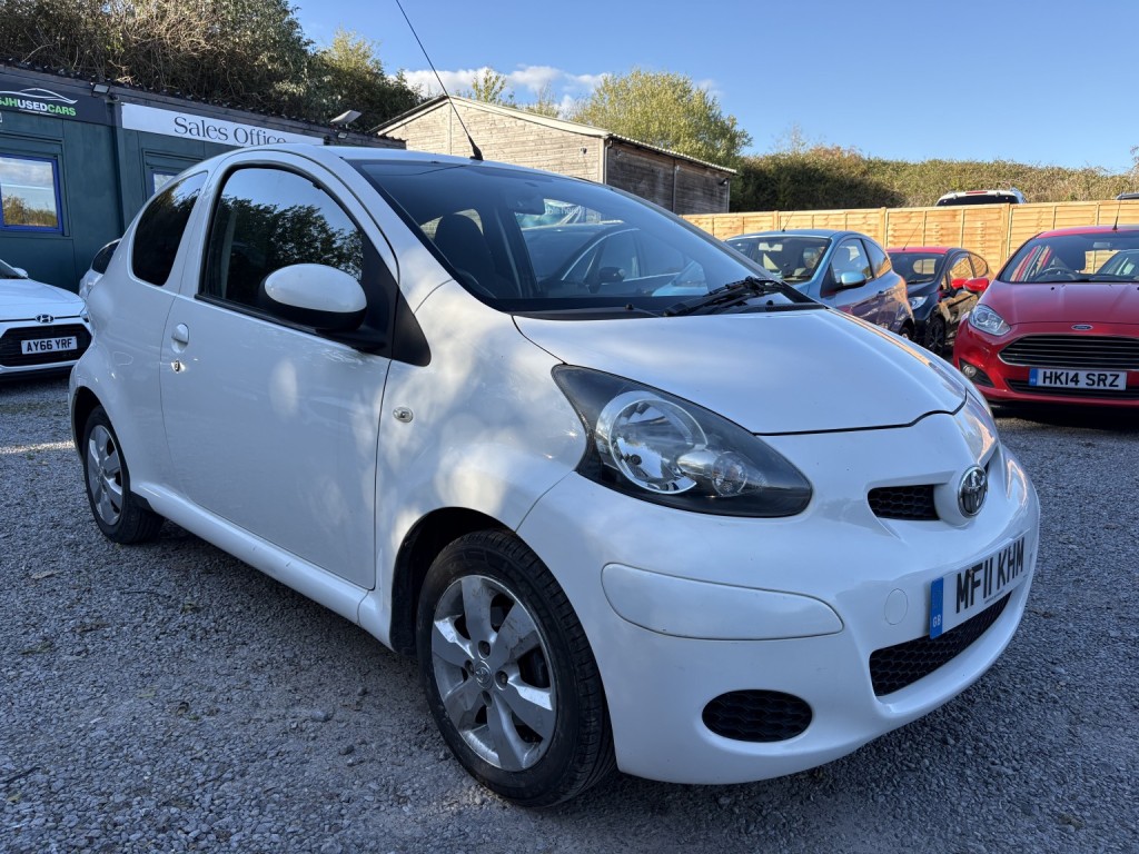 SOLD - Used TOYOTA AYGO 2011 White in Bristol, South Gloucestershire